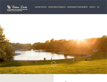 Tablet Screenshot of chateau-lincoln.com